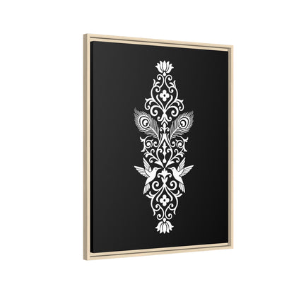 Hummingbird Soulmates - Framed Canvas