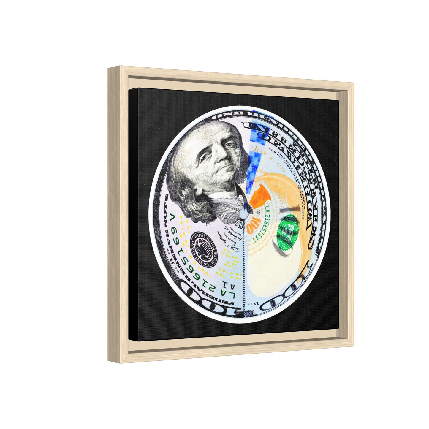 THE MOONEY - Framed Canvas