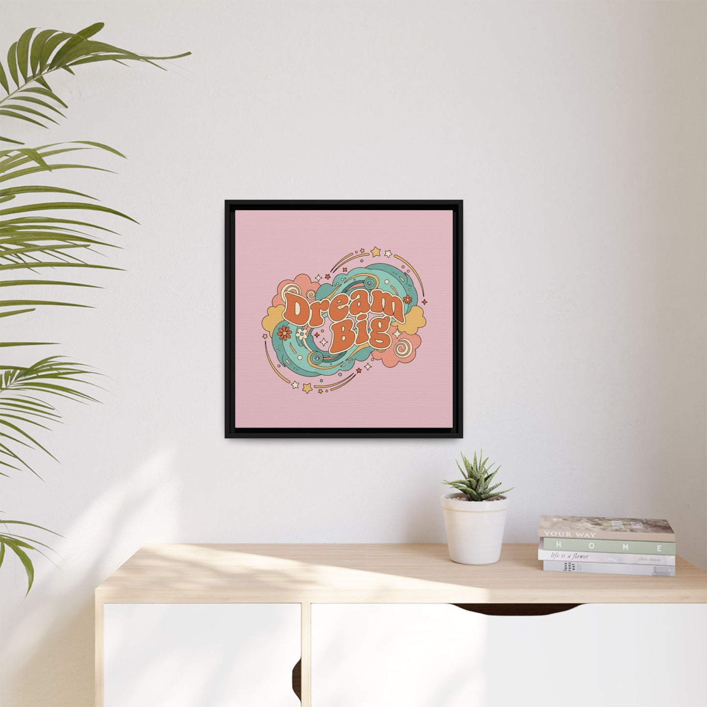 Dream Big - Framed Canvas