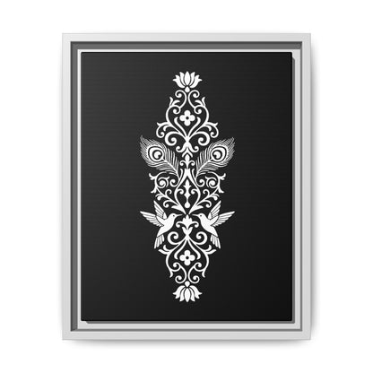 Hummingbird Soulmates - Framed Canvas