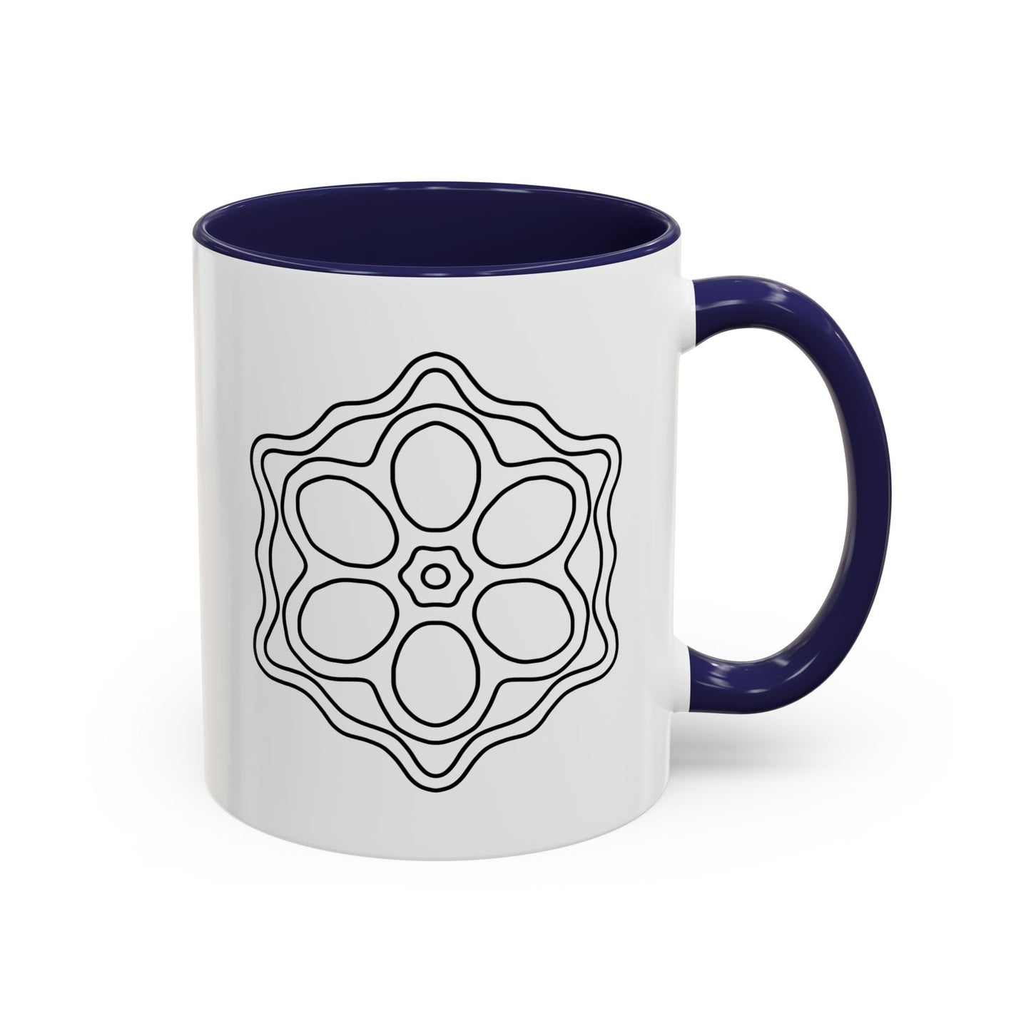 Elegant Floral Accent Coffee Mug, Perfect for Home, Office, Gifts, Birthdays, Inspirational Quotes, Tea Lovers