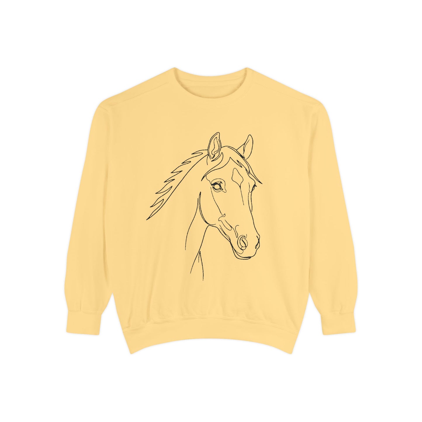 Horse Portrait Sketch - Sweatshirt
