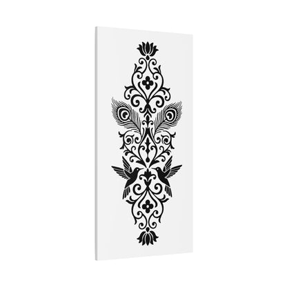 Hummingbird Soulmates - Stretched Canvas