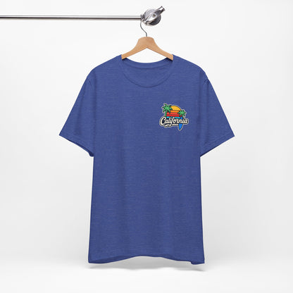 California Vibes Unisex Tee | Vintage Graphic T-Shirt Perfect for Summer, Beach, Travel, Casual Wear, Gift Idea