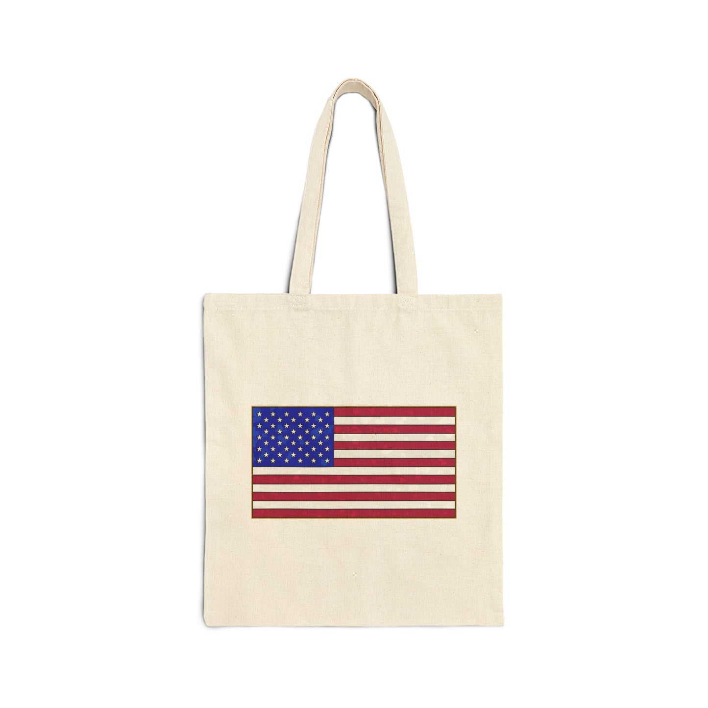 New Glory American Flag (Gold Edge Edition) - Tote Bag