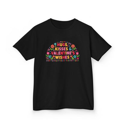 Hugs, Kisses & Valentine’s Wishes - Kids Tee