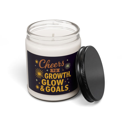 Cheers to Growth, Glow & Goals - Scented Candle