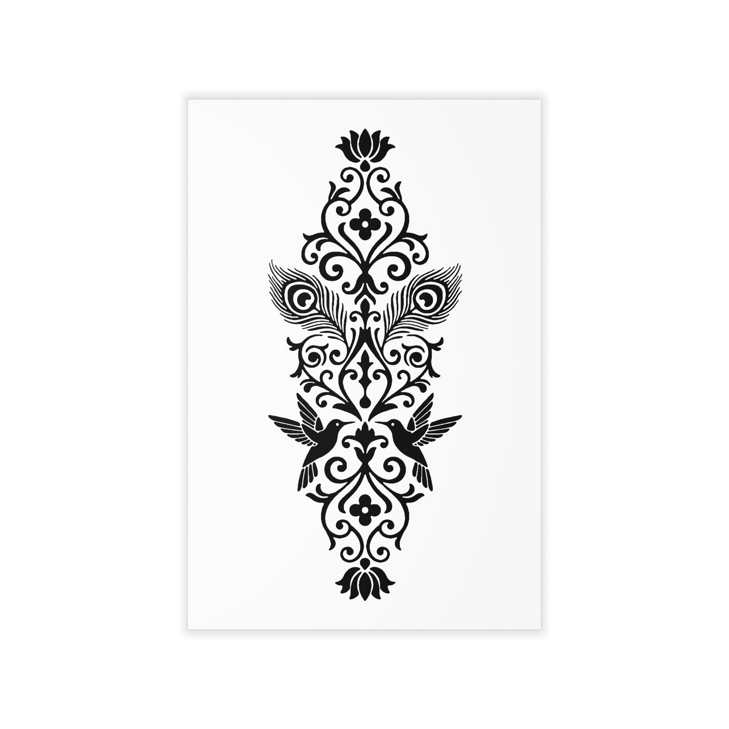 Hummingbird Soulmates - Wall Decal