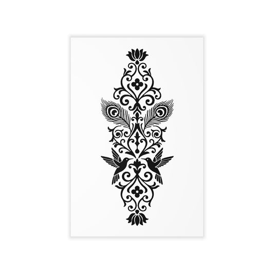 Hummingbird Soulmates - Wall Decal