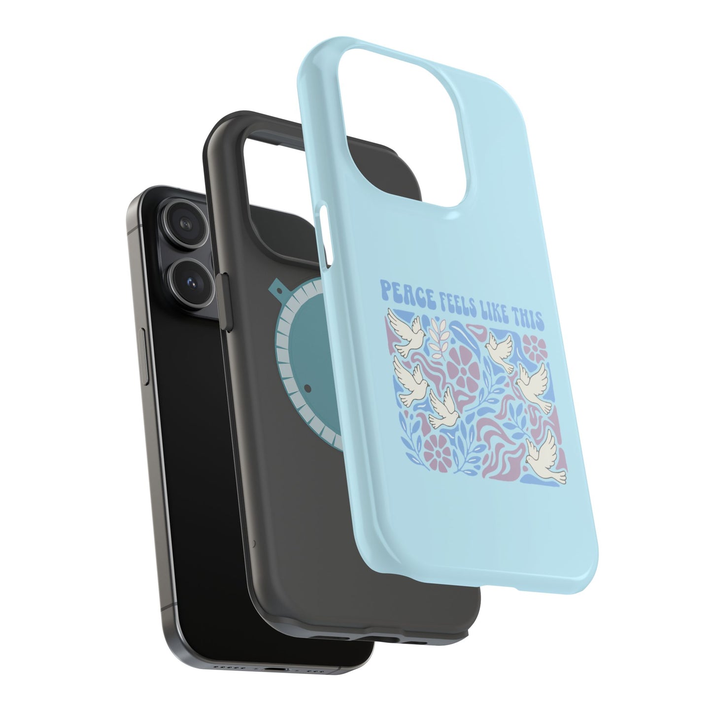 Peace Tells Like This - Magnetic Phone Case