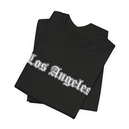 Los Angeles Unisex Jersey Tee, Casual Wear, Gift for Travelers, Summer Style, Comfortable Fit, Los Angeles Apparel