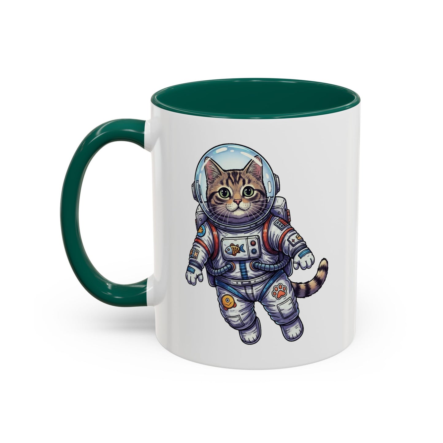 Astronaut Cat - Colorful Mug