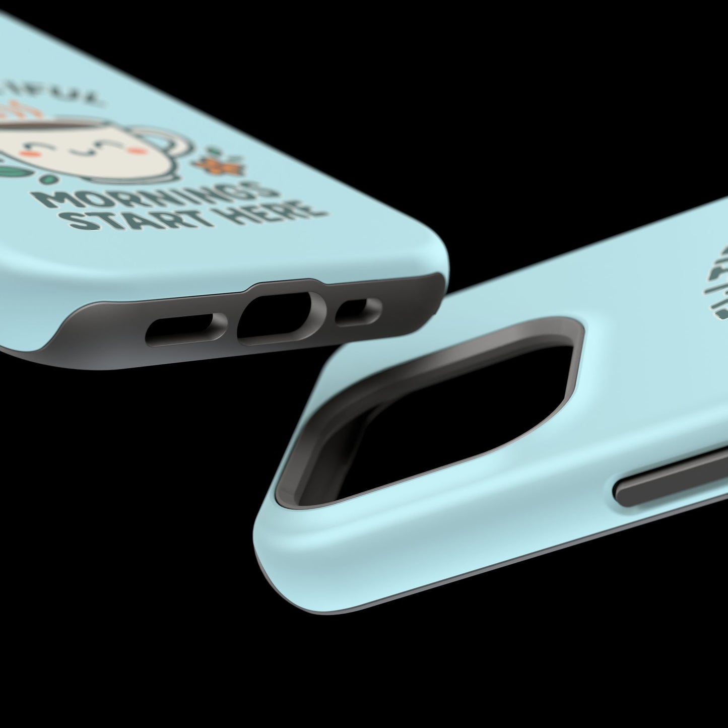 Brew-tiful Mornings Start Here - Magnetic Phone Case