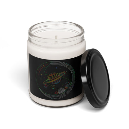 Cosmic Galaxy Scented Candle, Soy Wax, Space Lover Gift, Aromatherapy Candle, Home Fragrance, Relaxation Decor