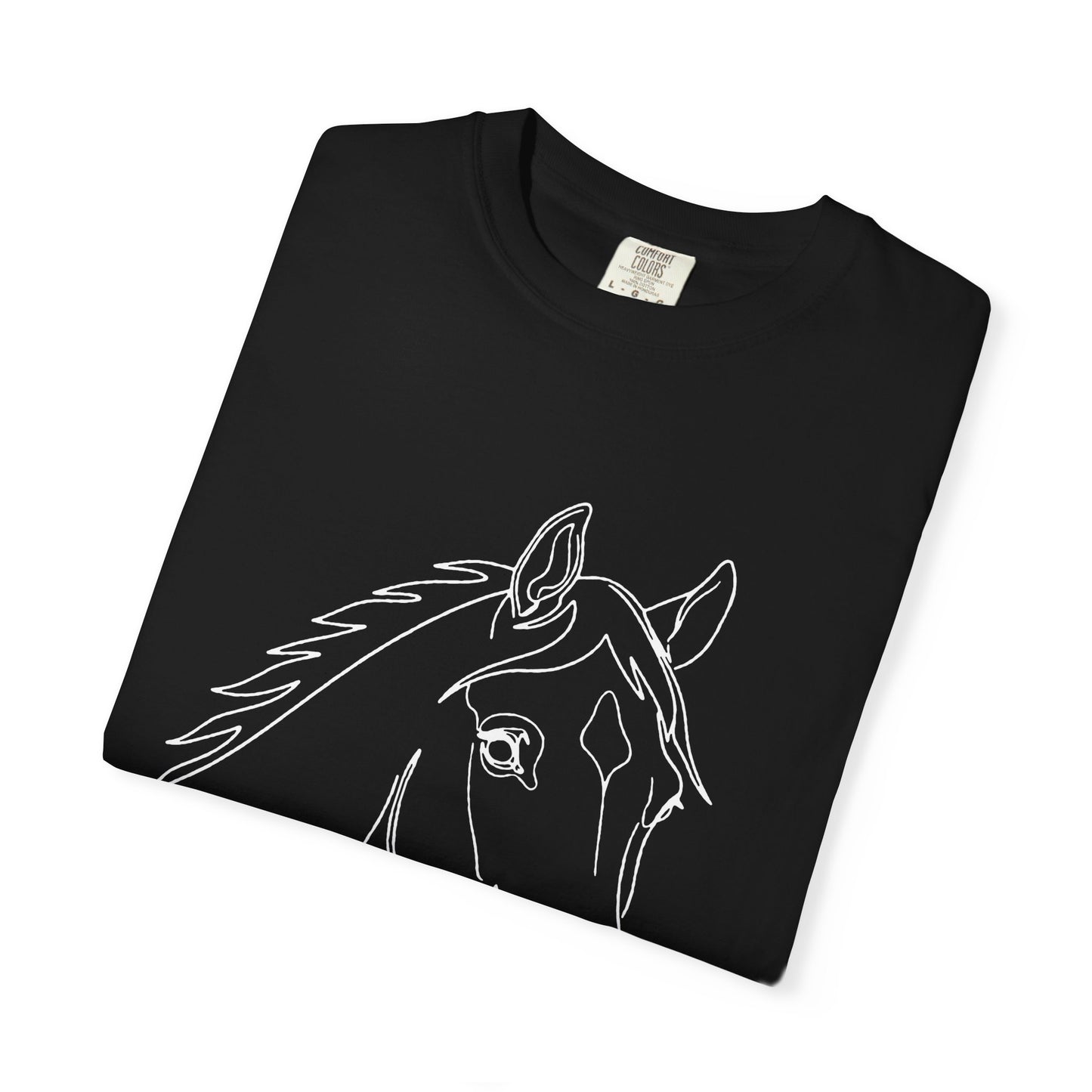 Horse Portrait Sketch - T-Shirt