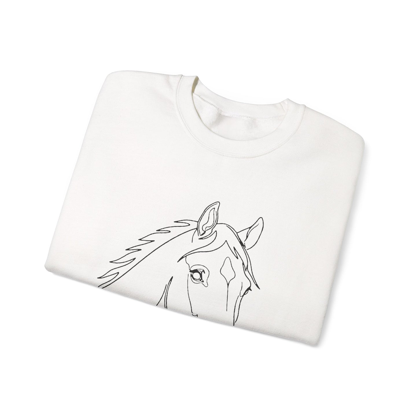 Horse Portrait Sketch - Sweatshirt