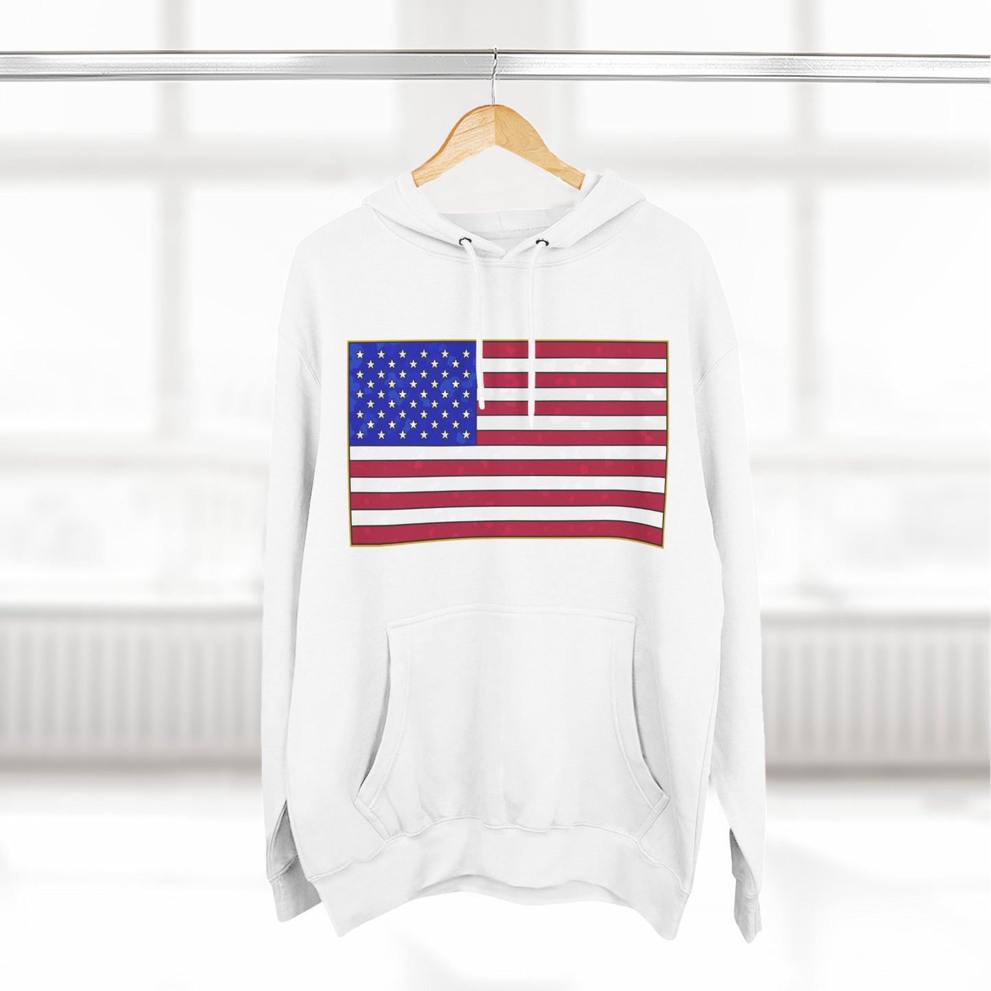 New Glory American Flag (Gold Edge Edition) - Hoodie