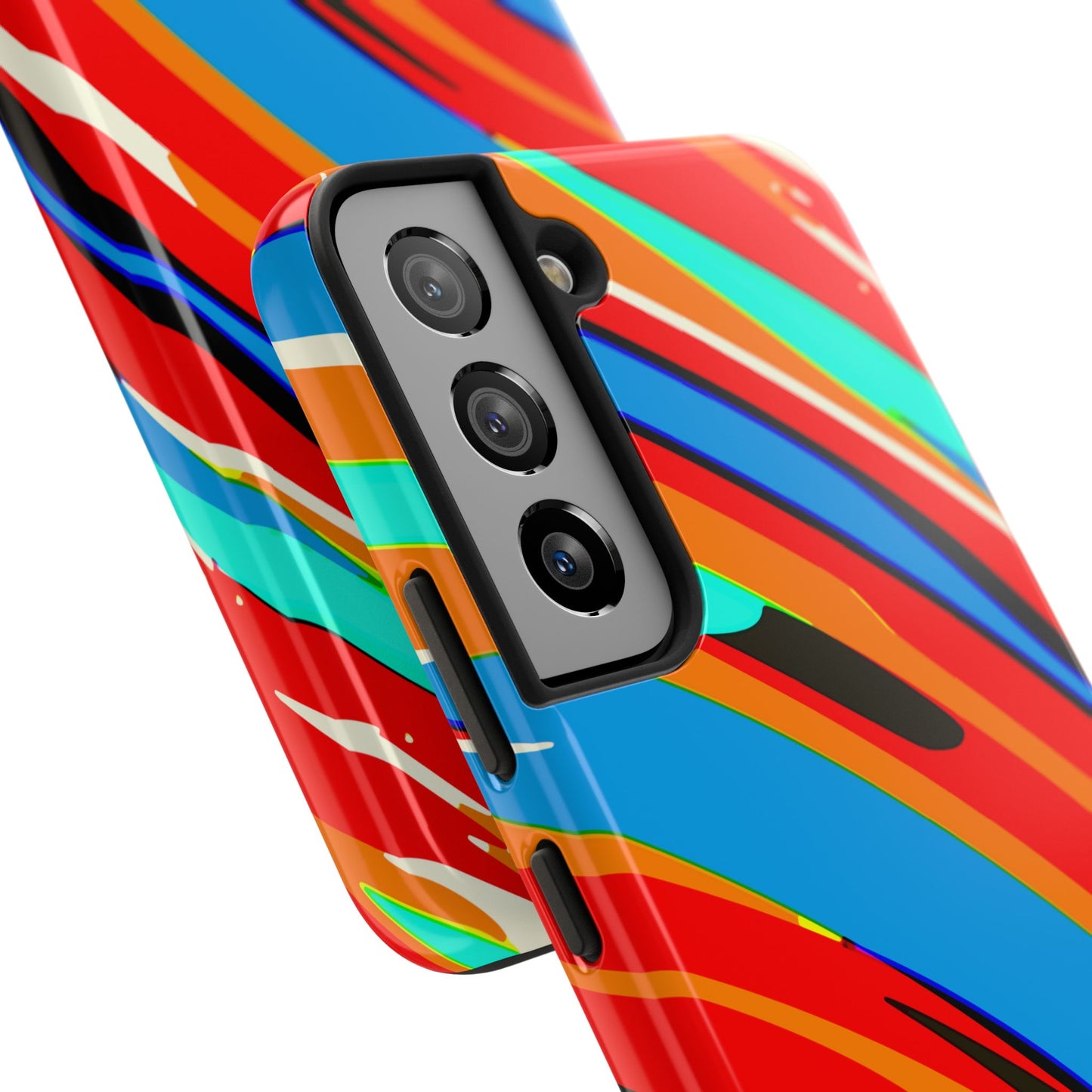Abstract Rainbow Swirl Arc - Phone Case