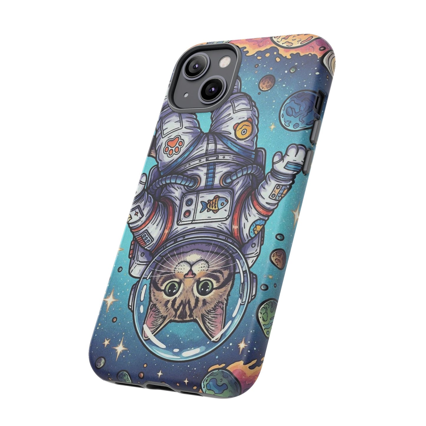 Astronaut Cat - Tough Phone Case