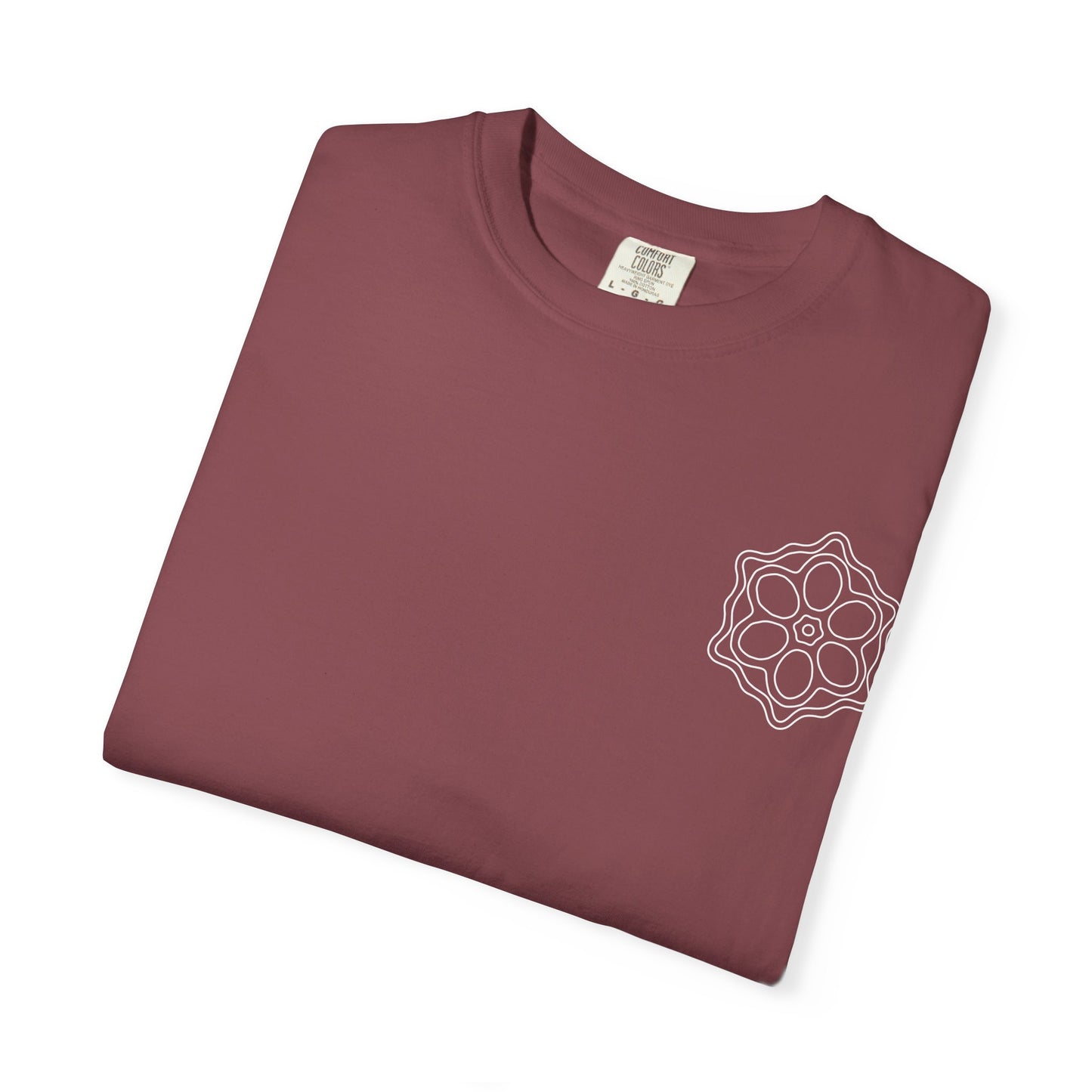 Boho Mandala T-Shirt, Unisex, Garment-Dyed, Soft Cotton, Casual Wear, Festival Style, Gifts for Her