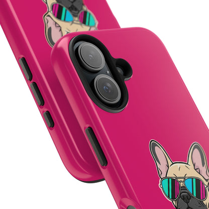 French Bulldog with Sunglasses - Phone Case