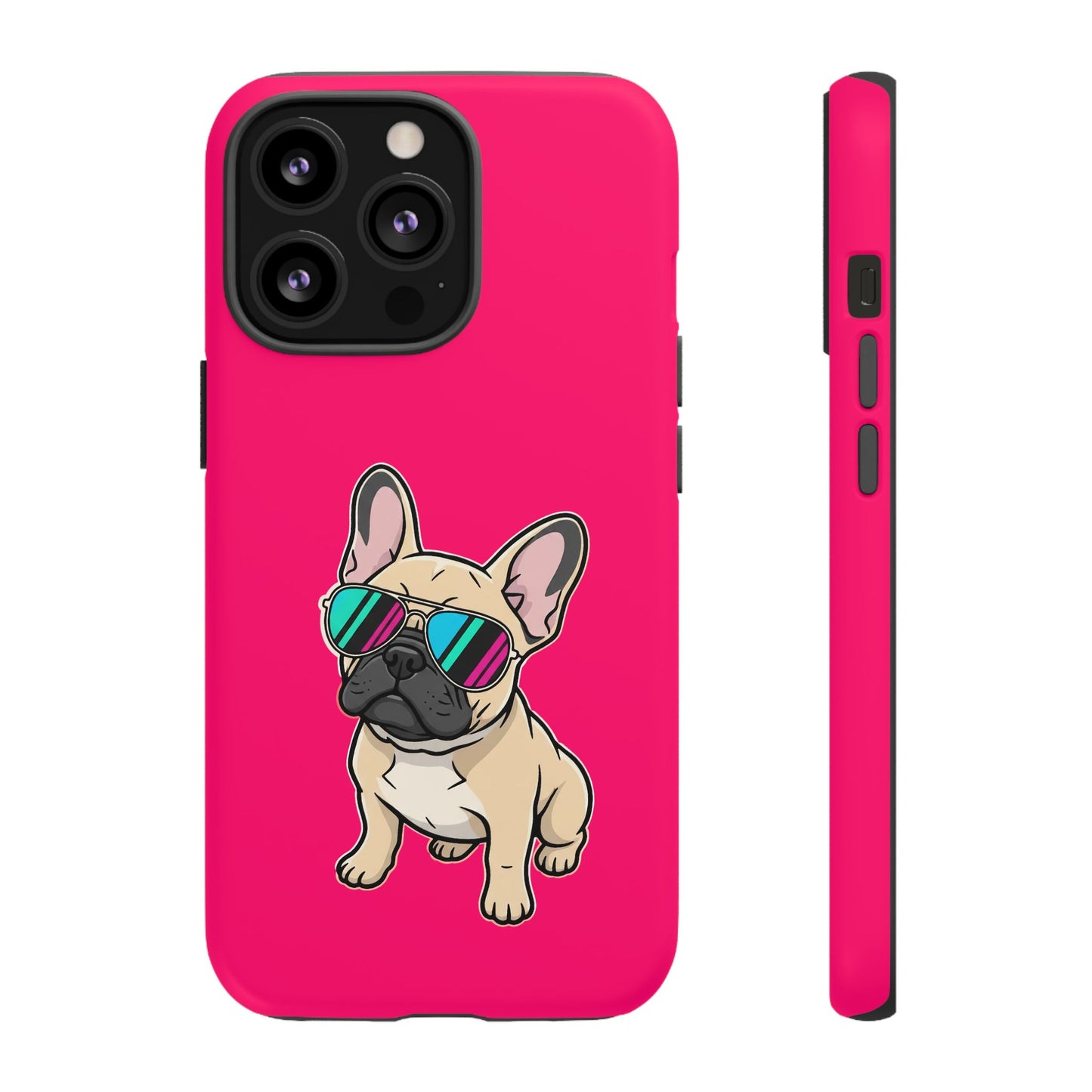 French Bulldog with Sunglasses - Phone Case