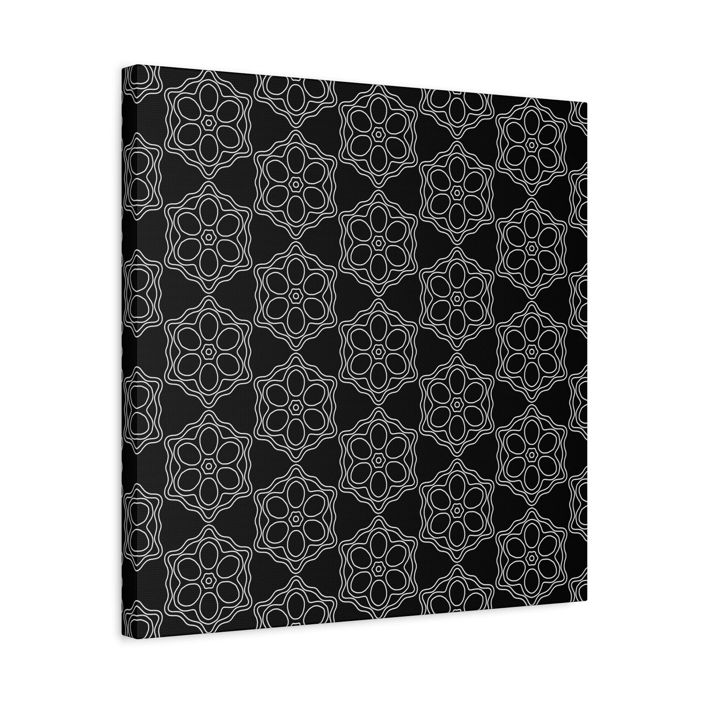 Geometric Sacred Flower - Canvas