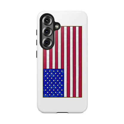 New Glory American Flag (Gold Edge Edition) - Phone Case