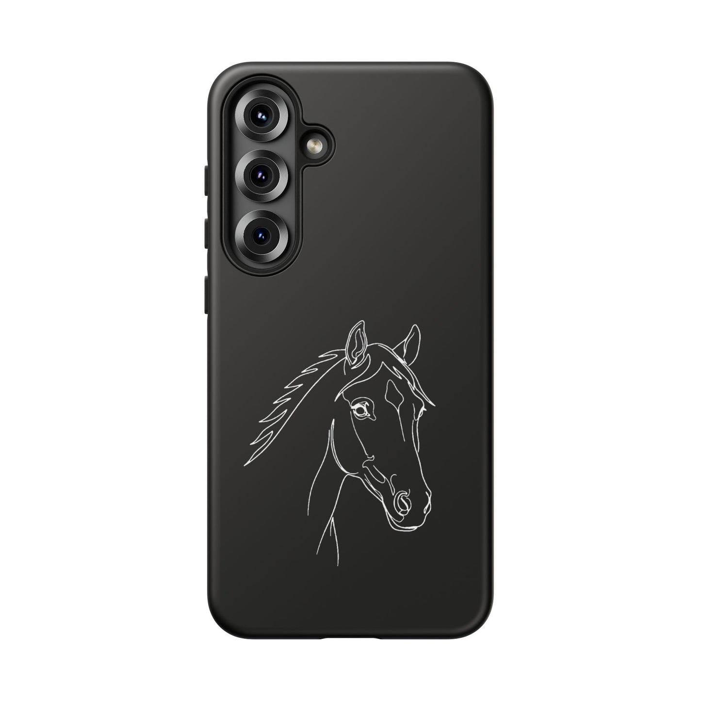 Horse Portrait Sketch - Tough Phone Case