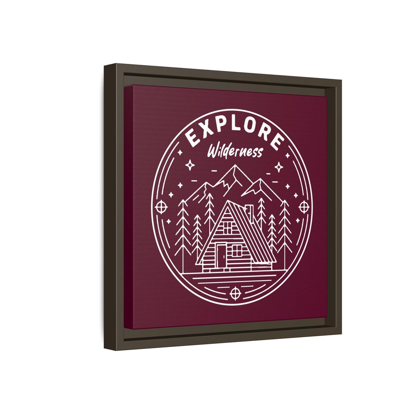 Explore Wilderness - Framed Canvas