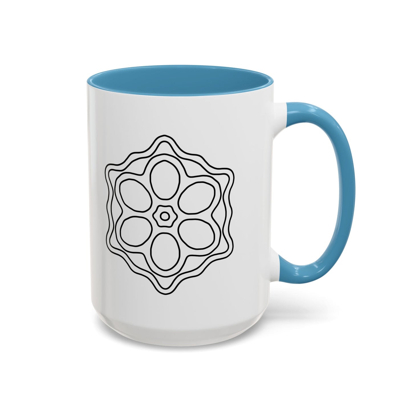 Elegant Floral Accent Coffee Mug, Perfect for Home, Office, Gifts, Birthdays, Inspirational Quotes, Tea Lovers