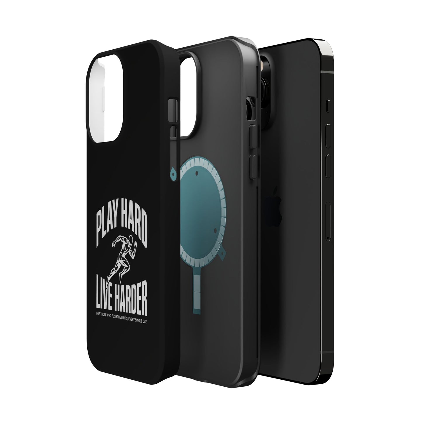 Play Hard / Live Harder - Magnetic Phone Case