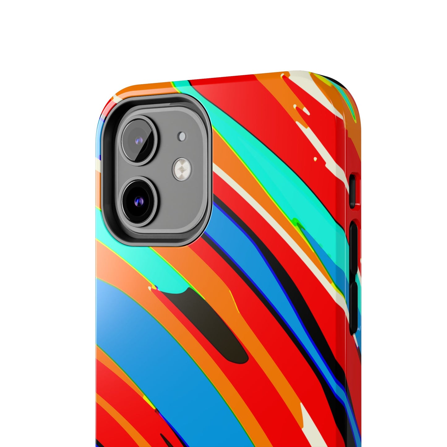 Abstract Rainbow Swirl Arc - Phone Case