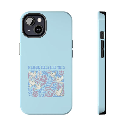 Peace Tells Like This - Phone Case