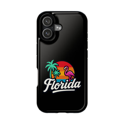 Florida Sunset Palm - Magnetic Phone Case