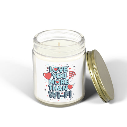 Love You More Than Wi‑Fi - Scented Candle