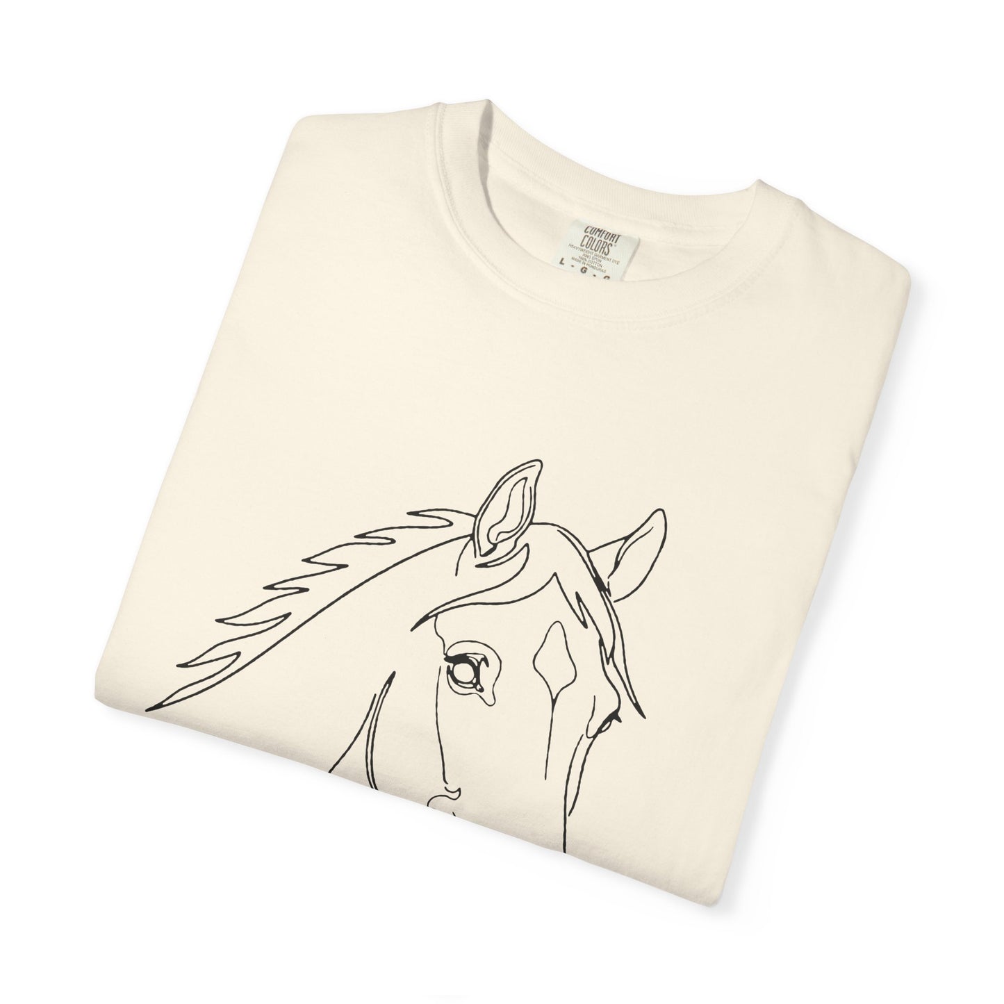 Horse Portrait Sketch - T‑Shirt