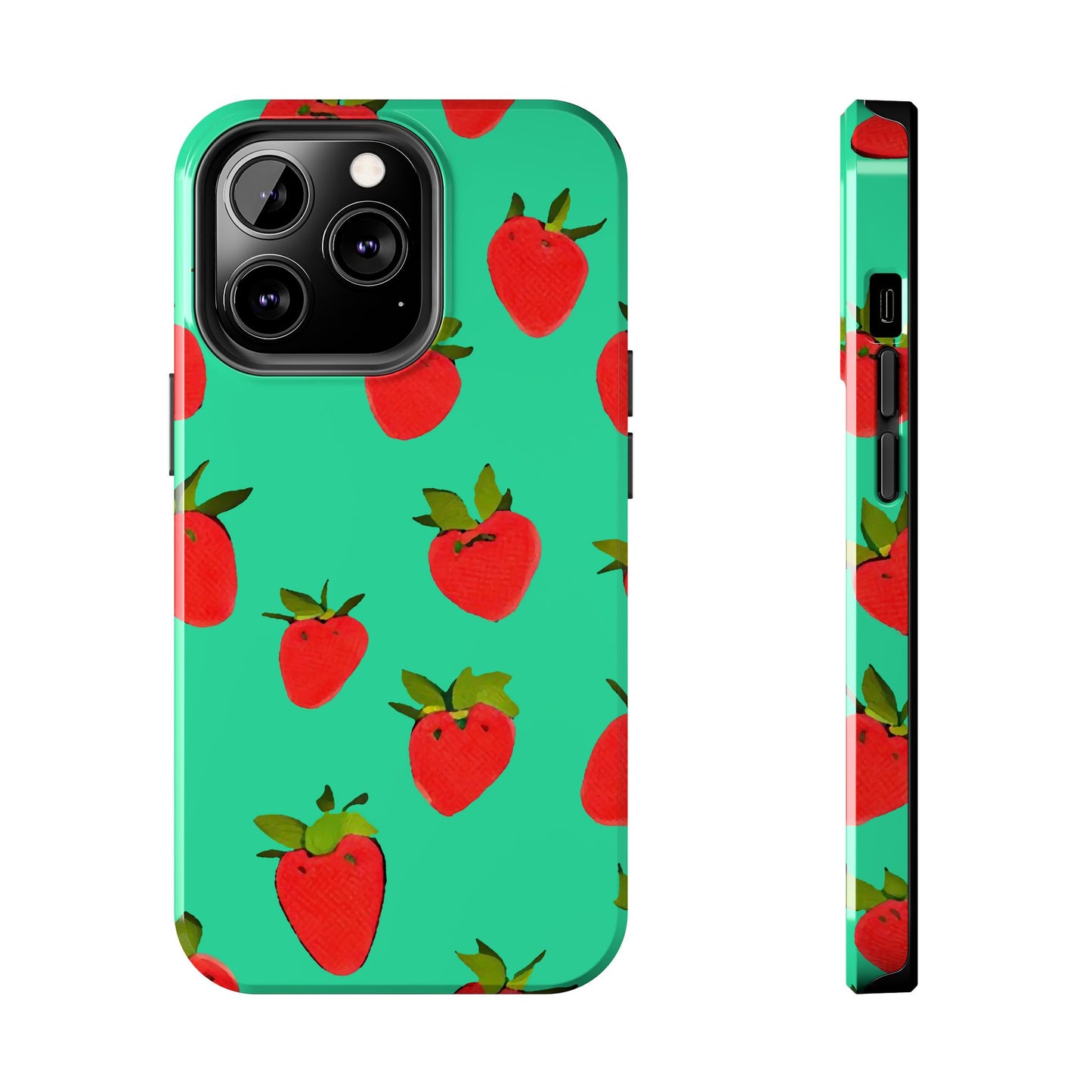 Strawberry Pattern - Phone Case