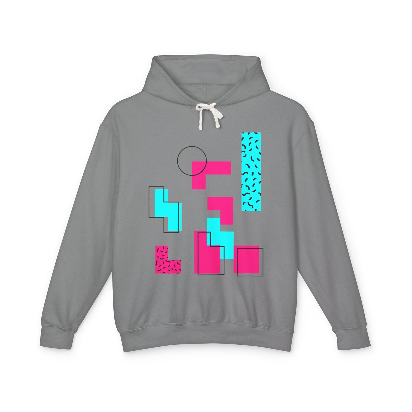 Retro Geometric Vibes - Hoodie