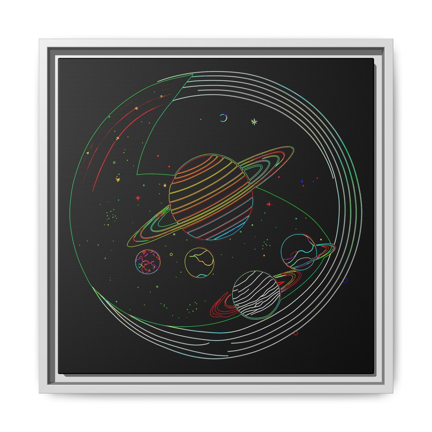 COSMOFX - Framed Canvas