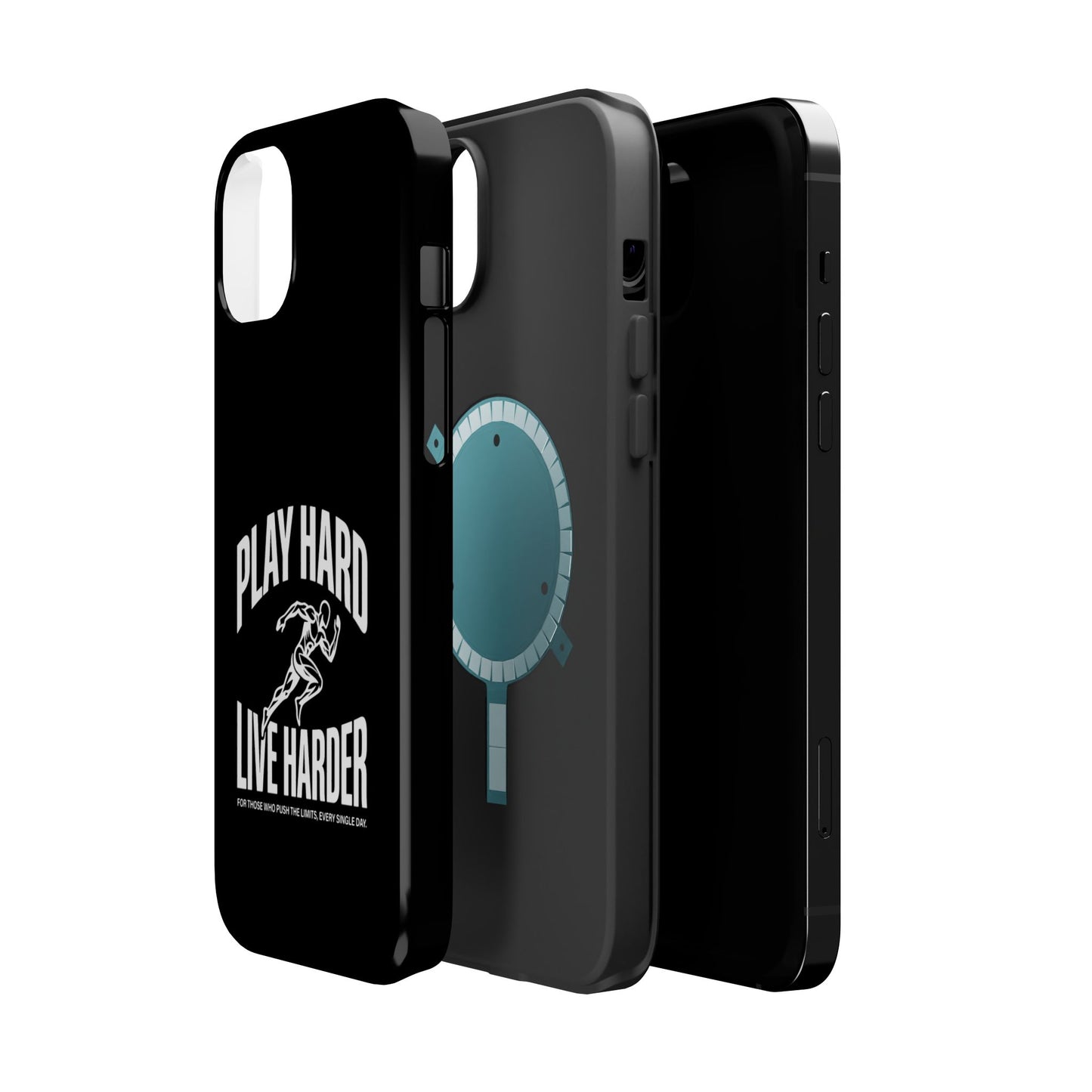 Play Hard / Live Harder - Magnetic Phone Case