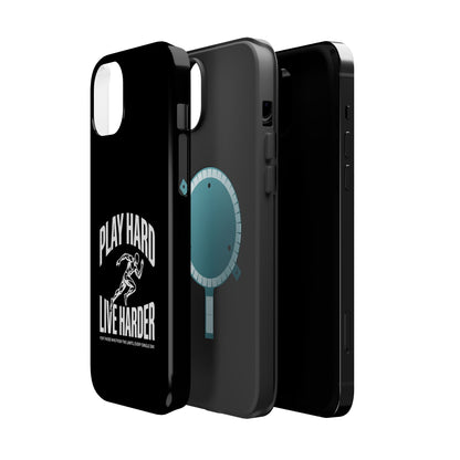 Play Hard / Live Harder - Magnetic Phone Case