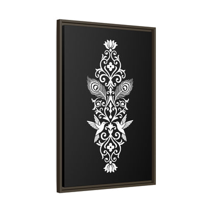 Hummingbird Soulmates - Framed Canvas