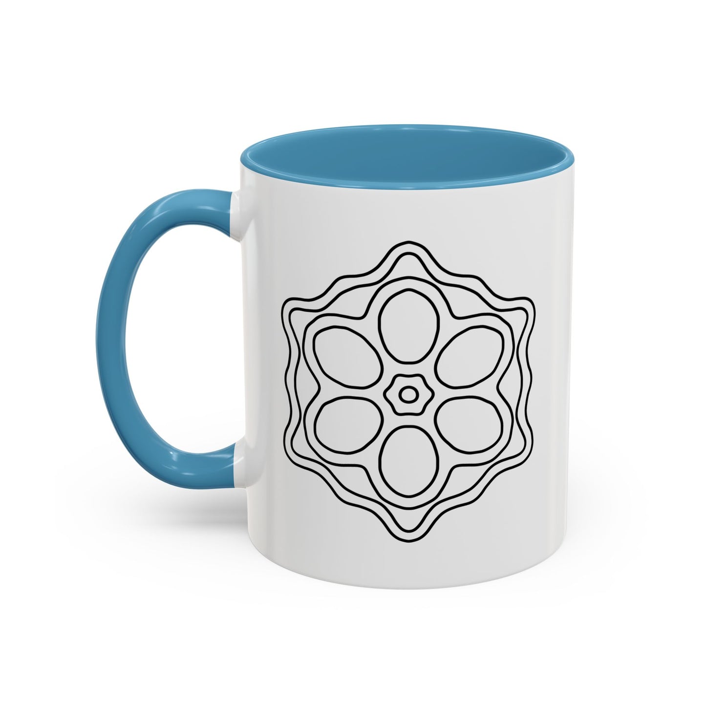 Elegant Floral Accent Coffee Mug, Perfect for Home, Office, Gifts, Birthdays, Inspirational Quotes, Tea Lovers