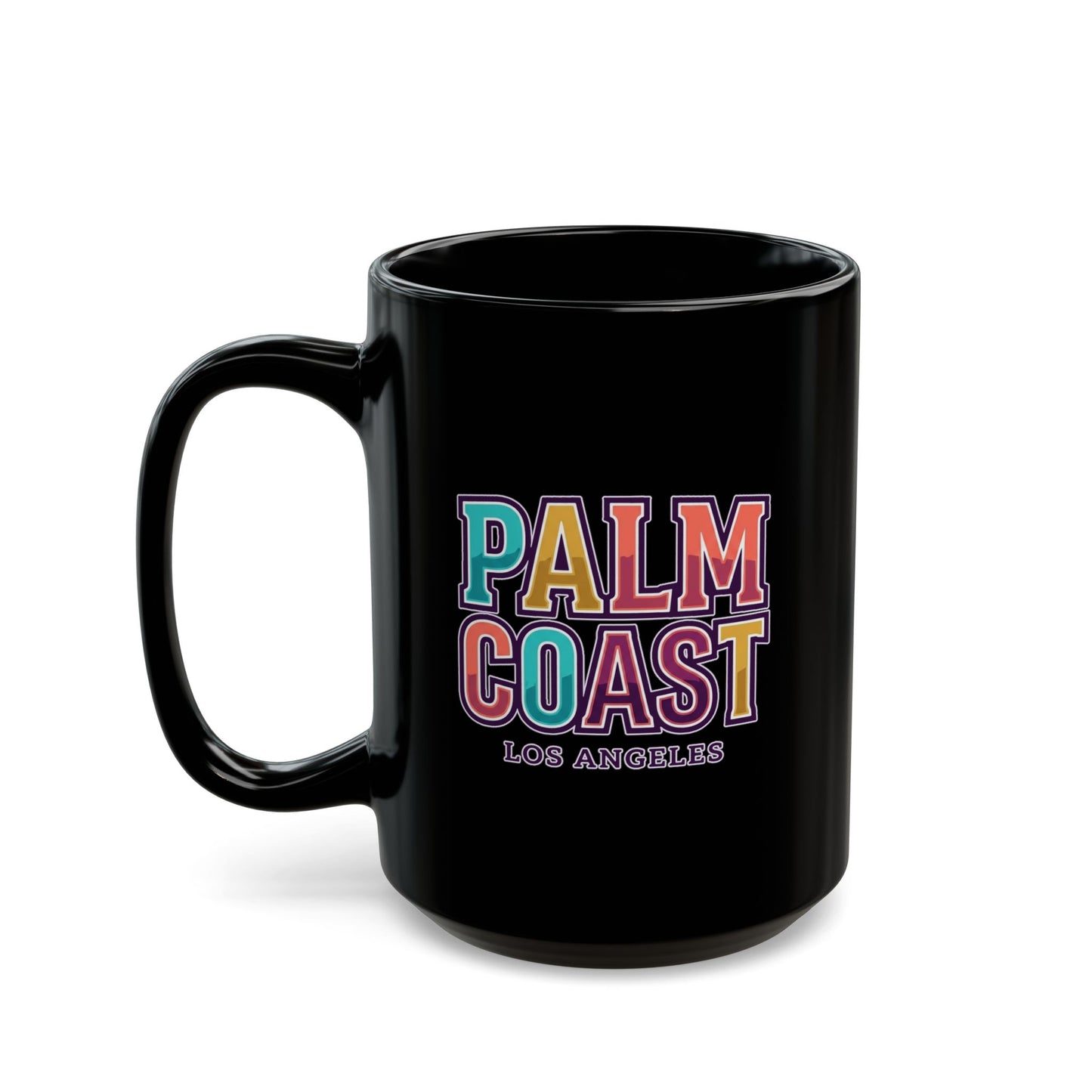 Palm Coast - Los Angeles - Black Mug