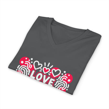 Love Like It's Art - V-Neck Tee