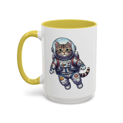 Astronaut Cat - Colorful Mug