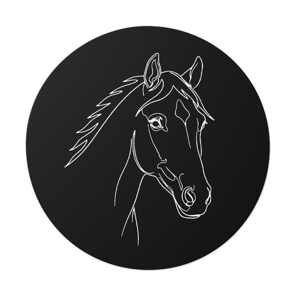 Horse Portrait Sketch - Sticker