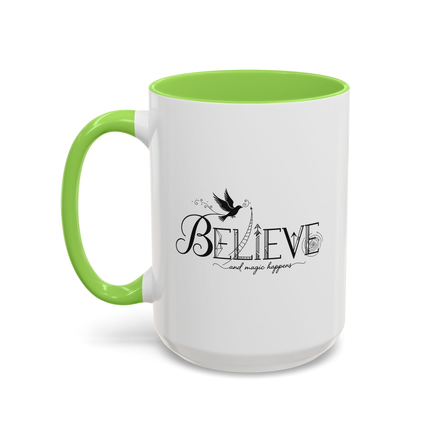 Believe and Magic Happens - Colorful Mug