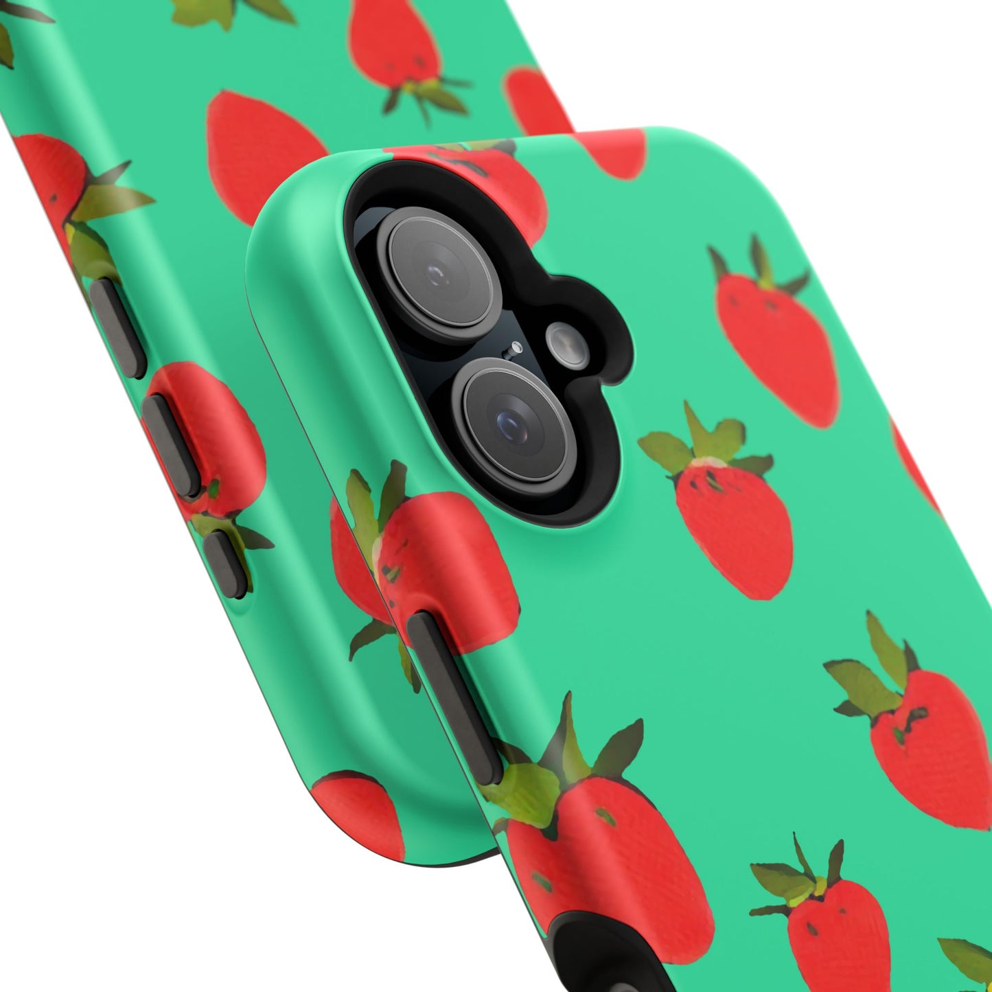 Strawberry Pattern - Magnetic Phone Case